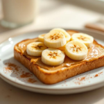 Peanut Butter Banana Power Toast - Fresh Start 30: A Journey To Better Health